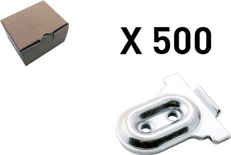 Cubic Sprossebeslag 500 Stk.
