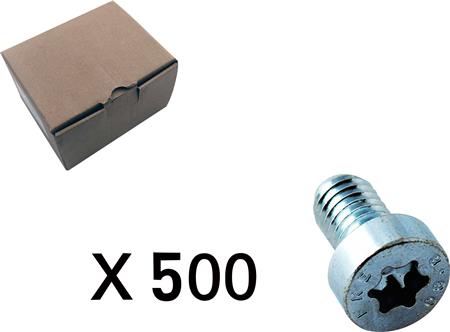 Cubic 500 Cylinderskrue, Torx, Lavt Hoved