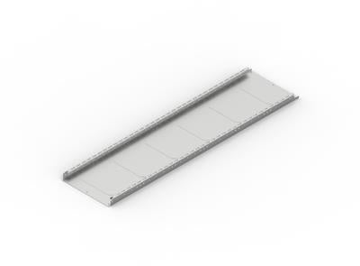 Cubic Skabsskinne 1,5M Dyb, 6M