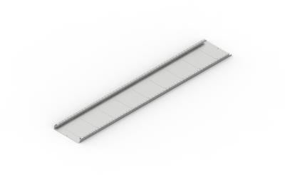 Cubic Skabsskinne 1,5M Dyb, 9M