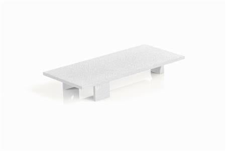 Solar Light Hybrid Profil Endestykke Hvid - 2 Stk