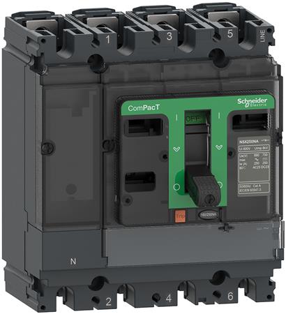 Schneider Electric Lastadskiller Nsx250Na 4P