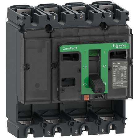 Schneider Electric Maksafbr Nsx160B U/Relæ 4P