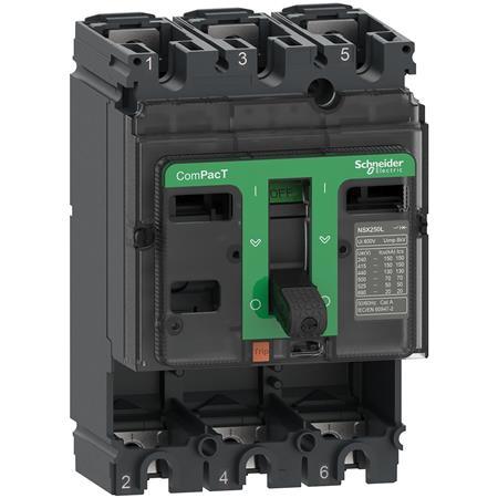 Schneider Electric Maksafbr Nsx160F U/Relæ 3P