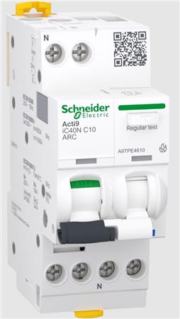Schneider Electric Gnistdetektor Mcb+Afd 1Pn C10A 6Ka