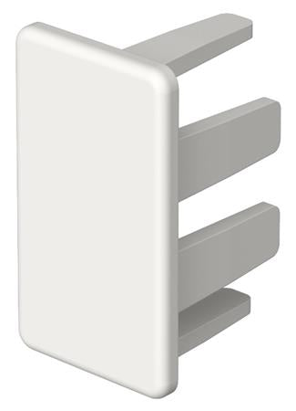 Obo Wdk Endestykke 15X30 Mm Hvid Ral 9010