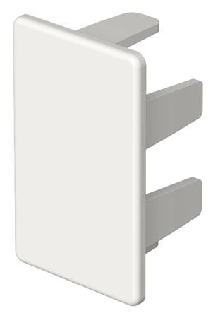 Obo Wdk Endestykke 25X40 Mm Hvid Ral 9010