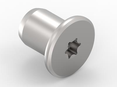 Cubic Cylinderskrue, Torx, Lavt Hoved