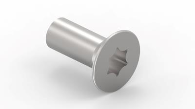 Cubic Skrue, Undersænket, Torx