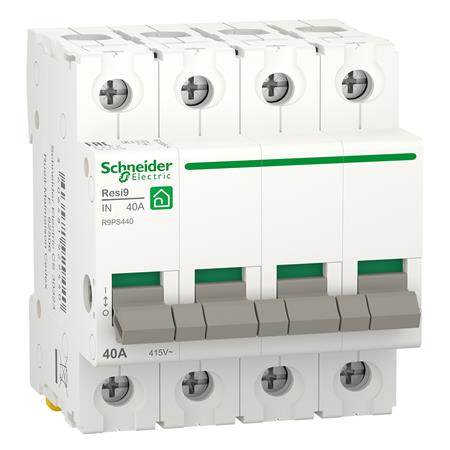 Schneider Electric Resi9 Lastadskiller 4P 40A
