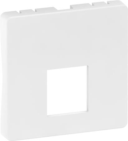 Lauritz Knudsen Afdækning Fuga T1 1X Keystone 1M Hvid