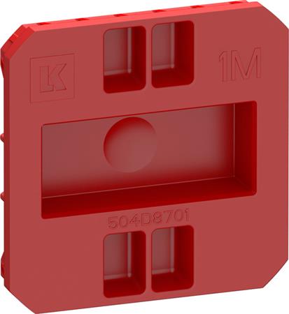 Lauritz Knudsen Låg For Fuga Imd + Isd 1M Rød