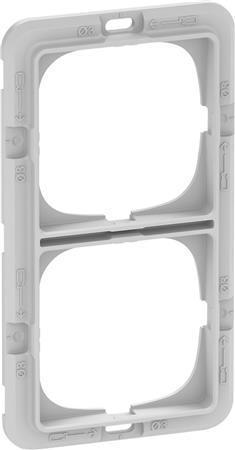 Lauritz Knudsen Teknikramme Fuga Traditionel 2X1M