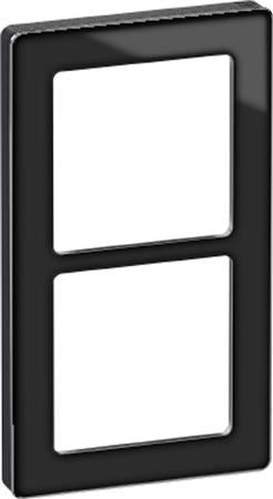 Lauritz Knudsen Fuga Pure Ramme Glas 2M Sort