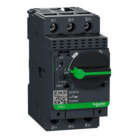 Schneider Electric Motorværn 4,0 -6,3 A     Gv2P10