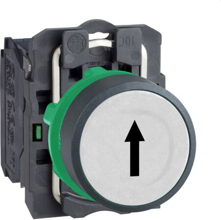 Schneider Electric Tryk Plan Hvid M/Pil  Xb5Aa3341
