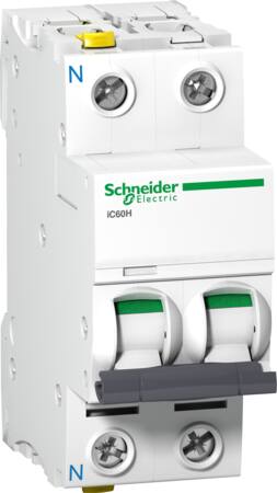Schneider Electric Automatsikring C10A 1P+N 6Ka 2M