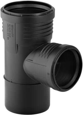 Geberit Silent Pp Grenrør 87,5Gr. 75/75