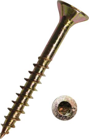 Dresselhaus Spunskrue Uh T20 4,0X30Mm Guldkromat - 200 Stk.