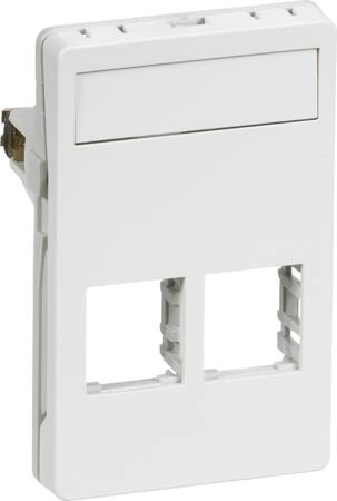 Lauritz Knudsen Udtag Fuga T3 2X Actassi 1,5M, Hvid