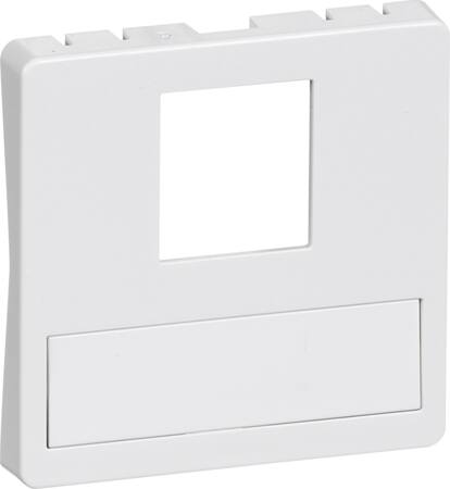 Lauritz Knudsen Afdækning Fuga T1 1X Actassi 1M Hvid