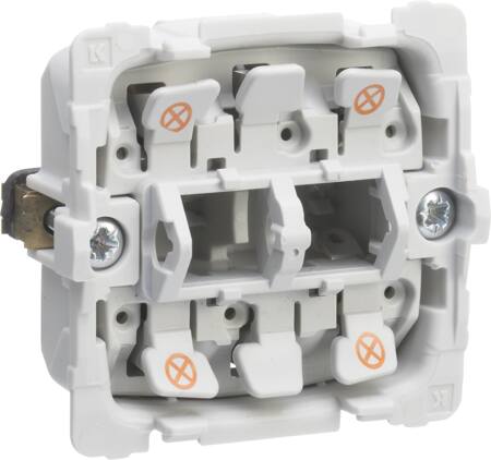 Lauritz Knudsen Fuga Lampeholder For 2 Lamper 16A