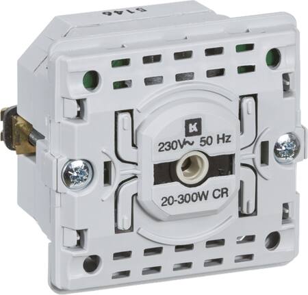 Lauritz Knudsen Fuga Lysdæmper Mek-D 300Cr 1M Indsats Ua