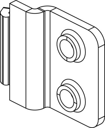 Cubic Beslag Lodret Behs  Hs0939-0000