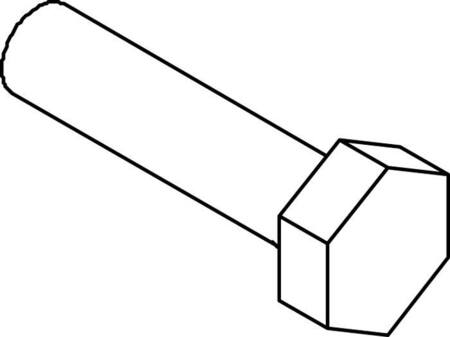 Cubic Skrue, 6 Kt. Uden Skaft Rustfast 100 Stk
