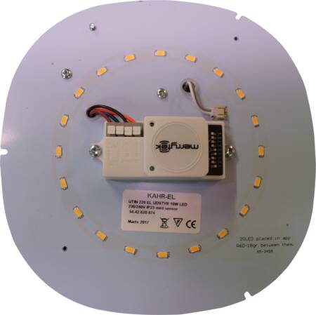 Solar Light Utin 220 10W/830 Led El-Udstyr + Sensor