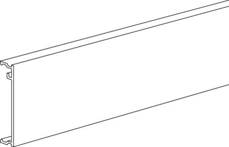 Schneider Electric Front 80 Mm Hvid 2,5 Meter Ral 9010