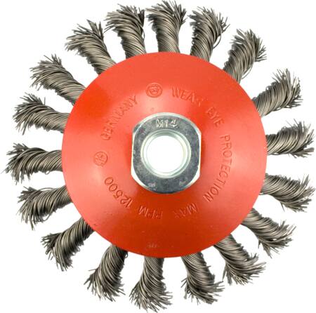 Tyrolit Konisk Børste 115Xm14 S5 Stål