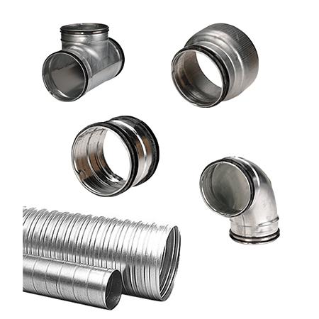 Lindab Lindab Rørpakke 2 100-150M2 Max Ø125 3M