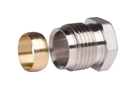 Danfoss Overg. Stål/Kobber 1/2Xø15Mm