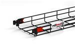 Solar Plus Gitterbakke 60/200 Mm Sort Bk8 Ø4,0 - 3 Meter