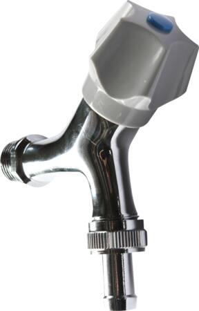 Fix-Pro 1/2" Aftapventil Med Nippel Krom