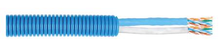 Solar Hf-Coilfix® 25/Utp 2Xcat6A 500Hhz Dca - 100 Meter