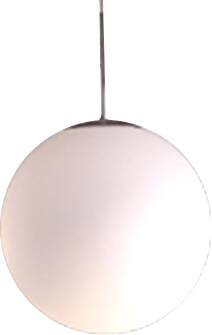 Solar Light Globe Cafe Glaskuppel Ø300 Opal