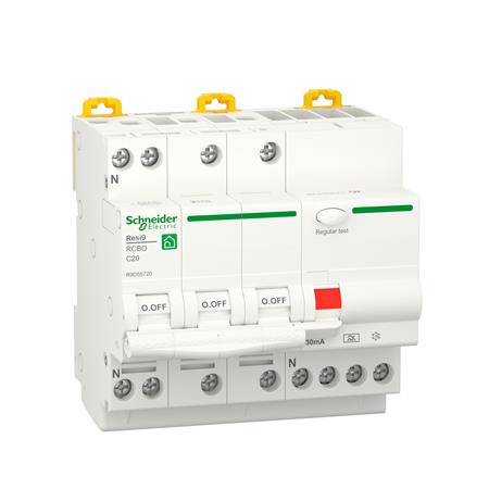 Schneider Electric Kombiafbr. 20A 30Ma C 3P+N 5M