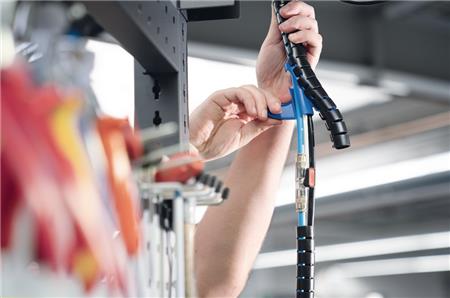 Hellermanntyton Spiralslange 25M Sort Hwpp20 - 25 Meter