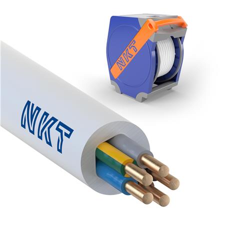 Nkt Kabel 5G2,5 Exq Xtra Hvid Qaddy 350 Dca - 350 Meter