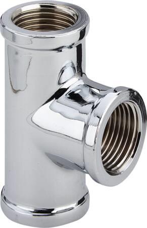Fix-Pro T-Stykke 1/2'' Krom