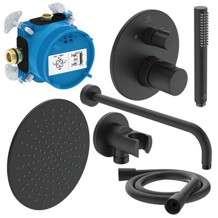 Ideal Standard Ceratherm T100 Indbygning Bundle Sort