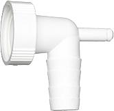 Solar Afløbsstuds 3/4" X Slangestuds