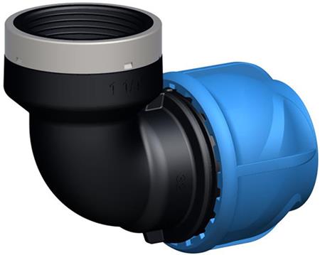 Gf Georg Fischer Vinkel90° Ig Ijoint Pp/Nbr Pn16 D32-1"