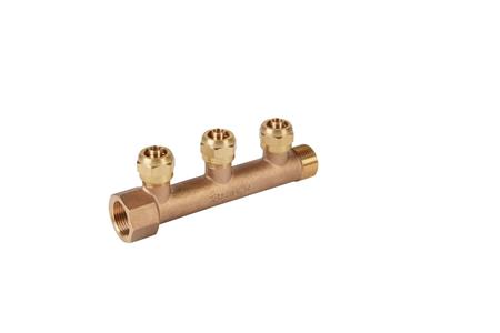 Solar Plus Fordelerrør Rødgods Inkl 3X15Mm Oml. Pex