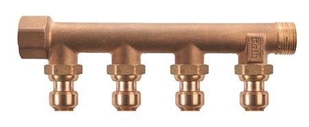 Roth Roth Rødgods Indstiks Fordelerrør 4X15Mm