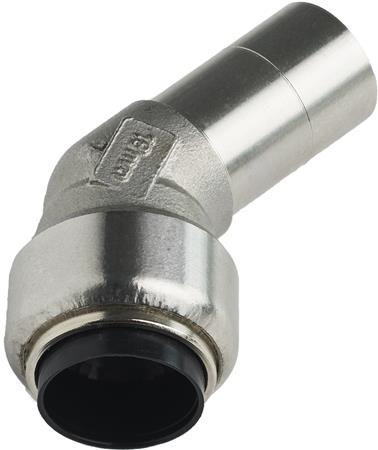 Roth Roth Vinkel 45 Gr. 15 Mm M/N, Rustfri