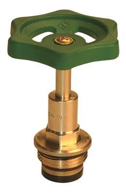 Broen Broen Ventiloverdel 1" Messing