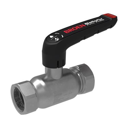 Broen Fullflow Kuglehane Fz 3/4X3/4 Mf/Mf Lav